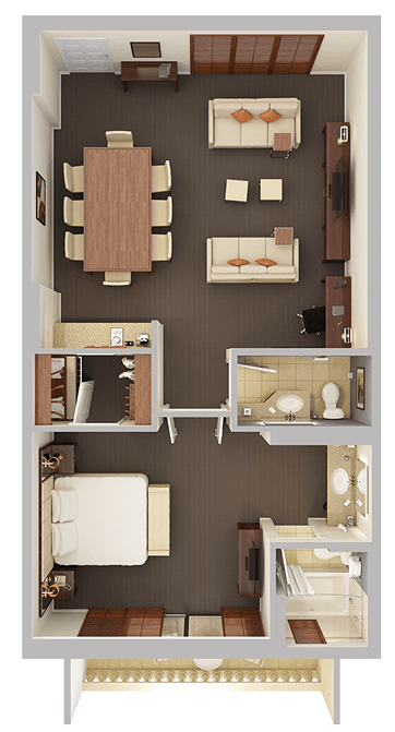 Earthvine interior design floor plan