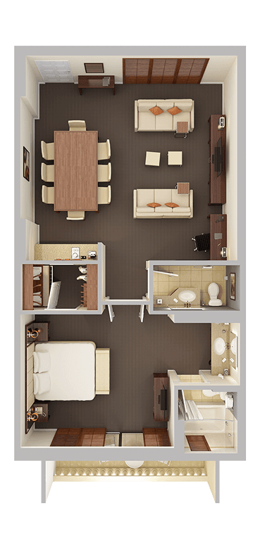 Earthvine interior design floor plan