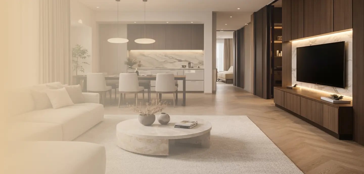 Best Apartment Interior Designer in Delhi