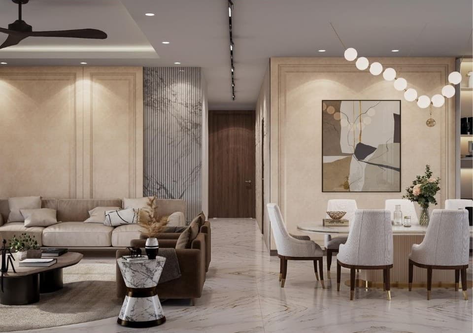 Modern residential interior